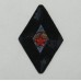 Нарукавный знак Пехоты войск Главного Политического Управления (ГПУ), обр. 1922 г.